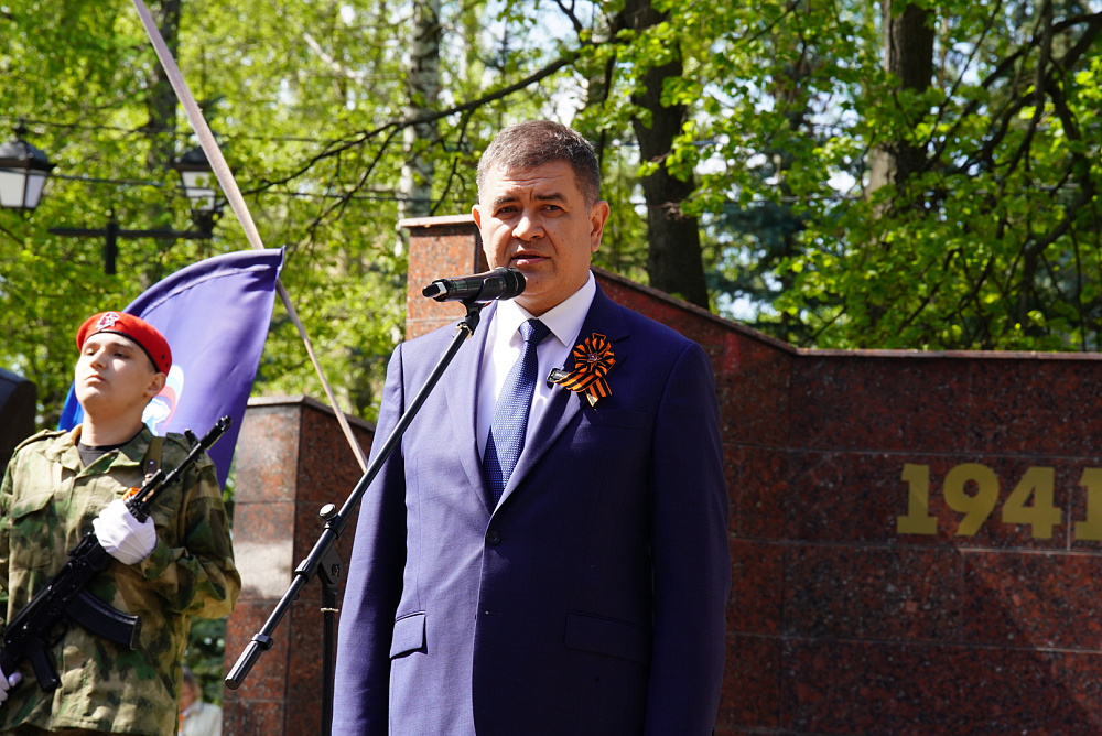 Общественное пространство создали в центре села Чекмагуш в 2020 году