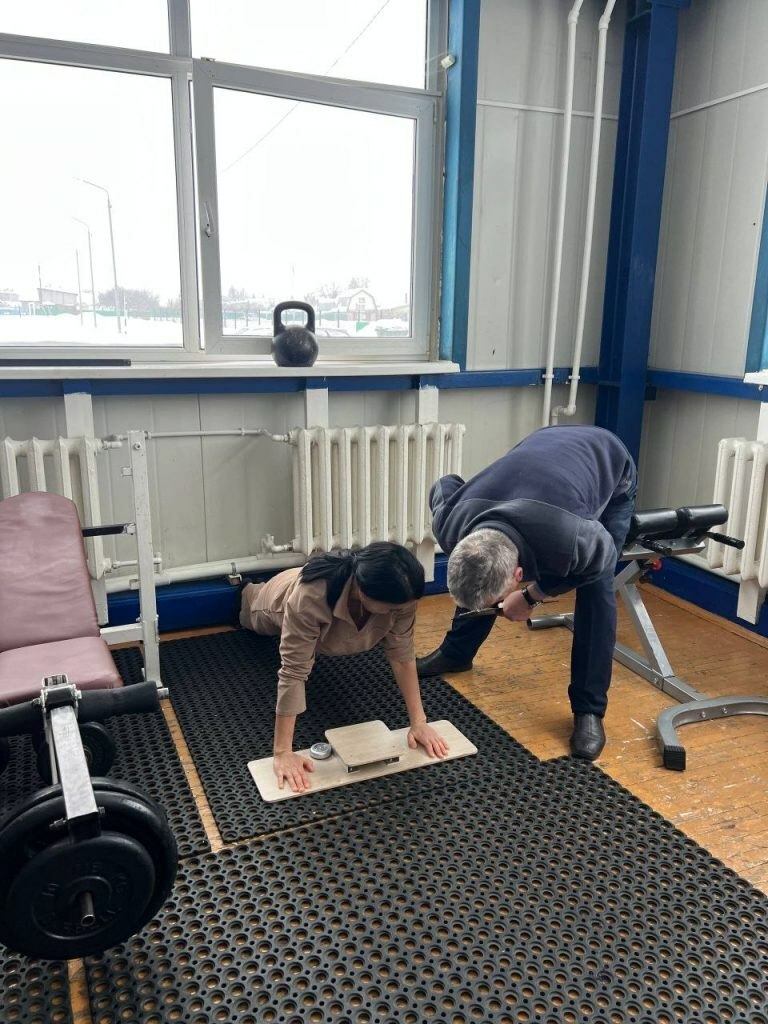 Район мәдәният йорты хезмәткәрләре ГТО нормативларын тапшырды