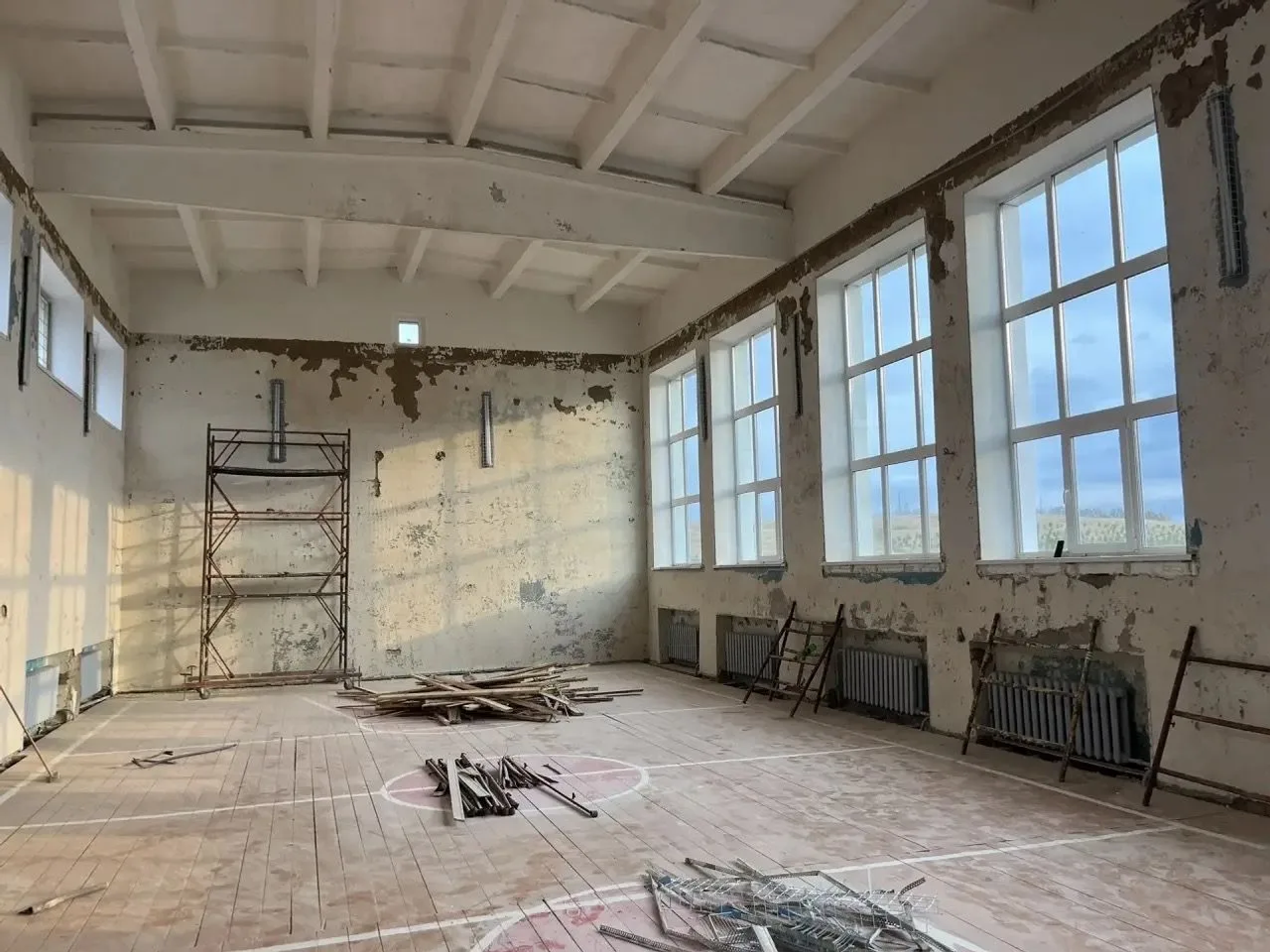 Ремонт эшләре тулы куәтендә бара