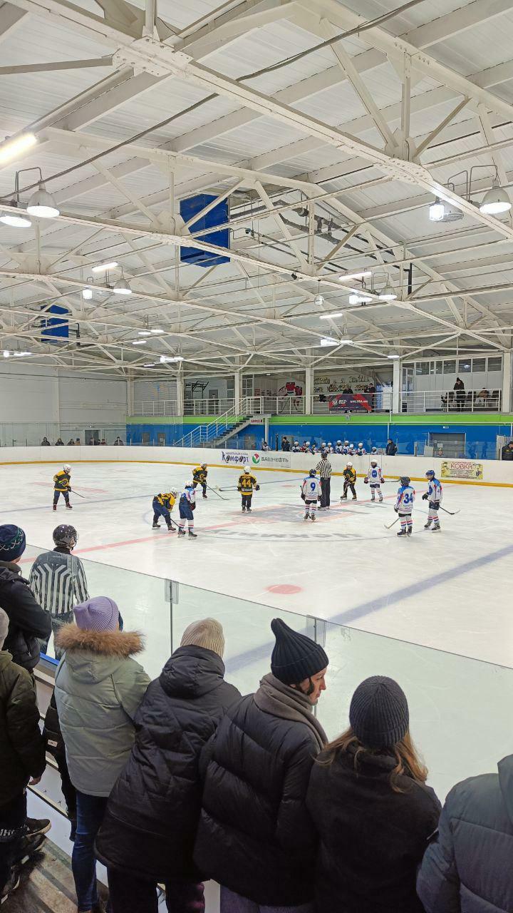 Бүгенге матчларда безнең "Ястребы" хоккейчылары җиңде!