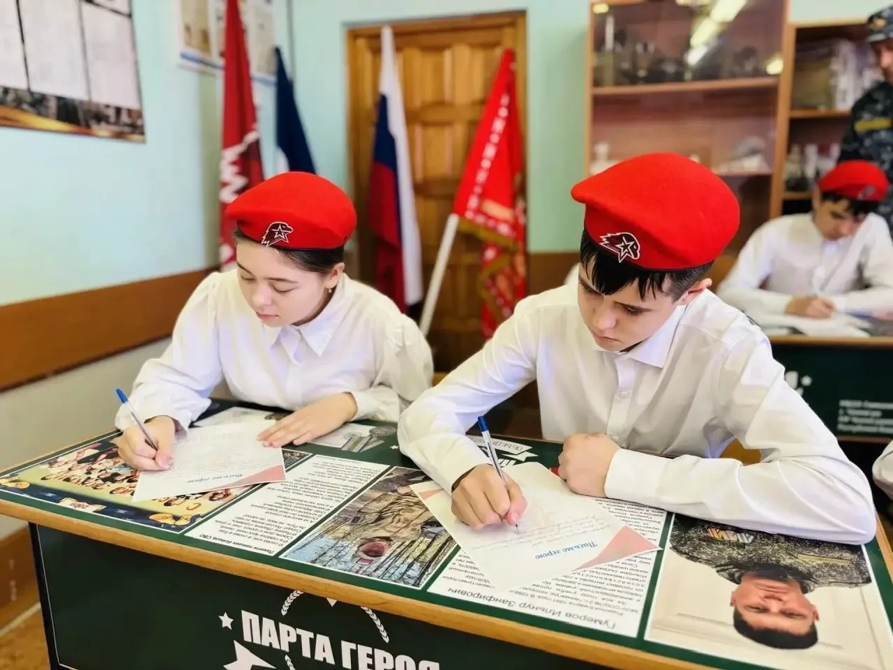 «Геройга хат» республика акциясенә кушылып