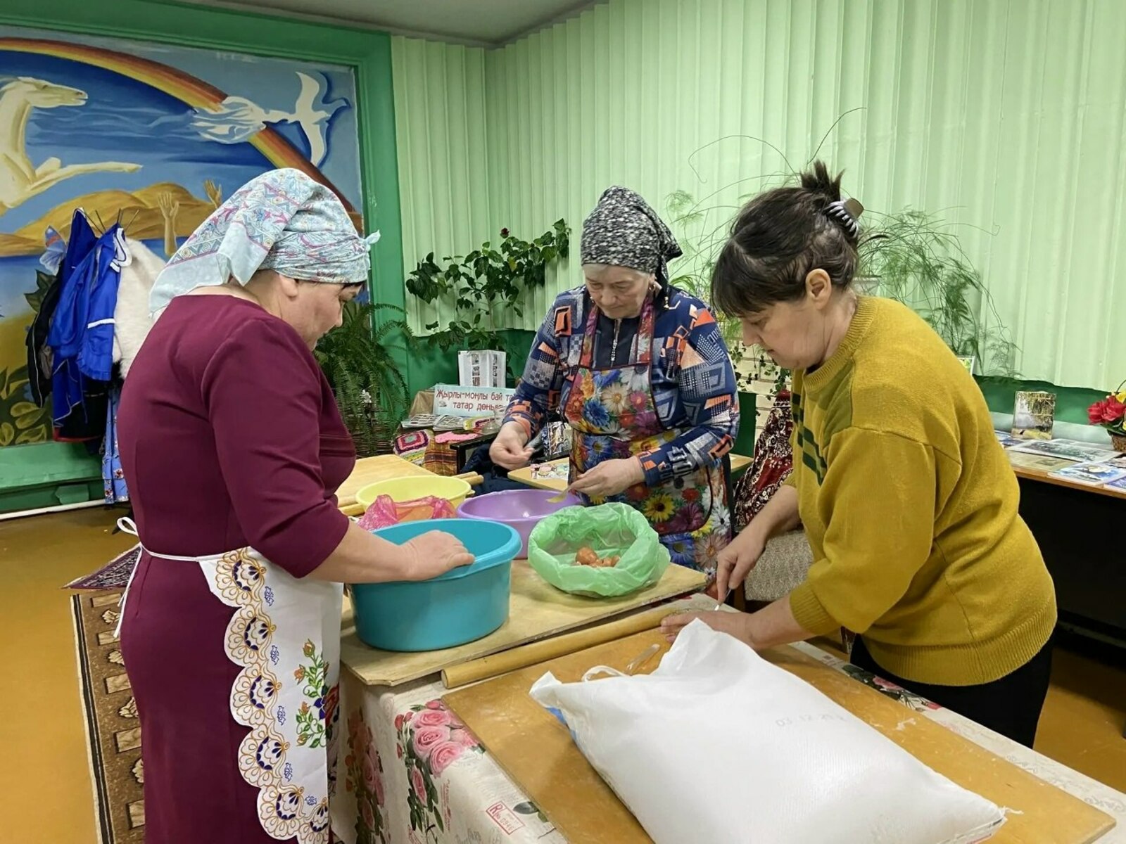 Солдатларга –  өй токмачы