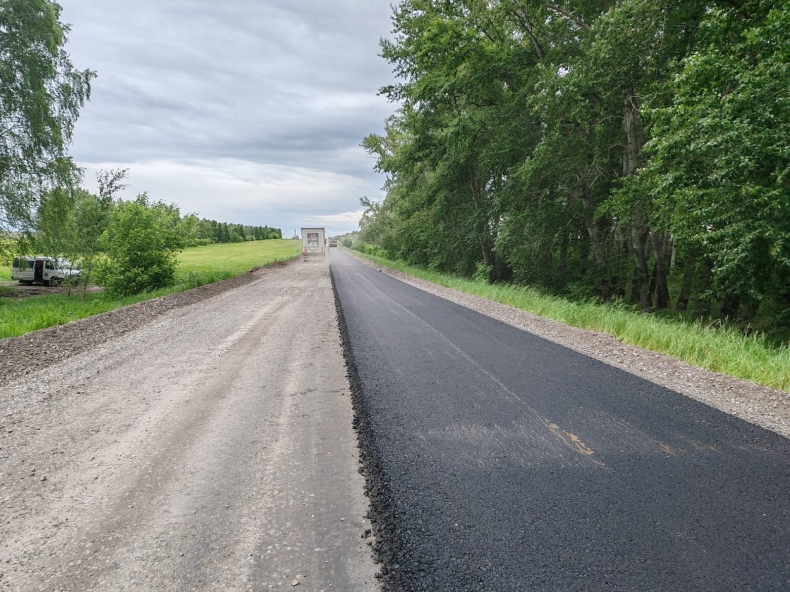 Начался ремонт очередного участка на трассе Сибай-Акъяр в Башкирии