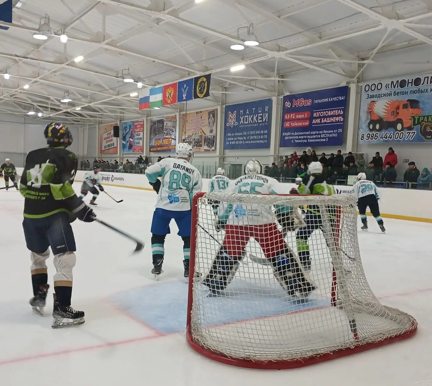 Хоккей матчлары үтәчәк