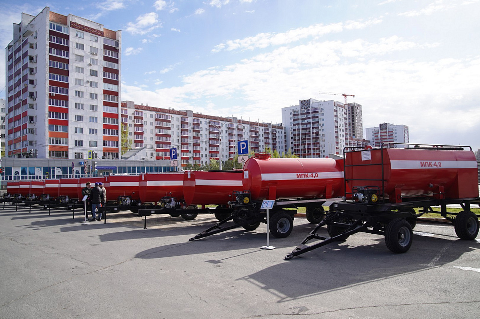 Пожарные Башкортостана в преддверии профессионального праздника