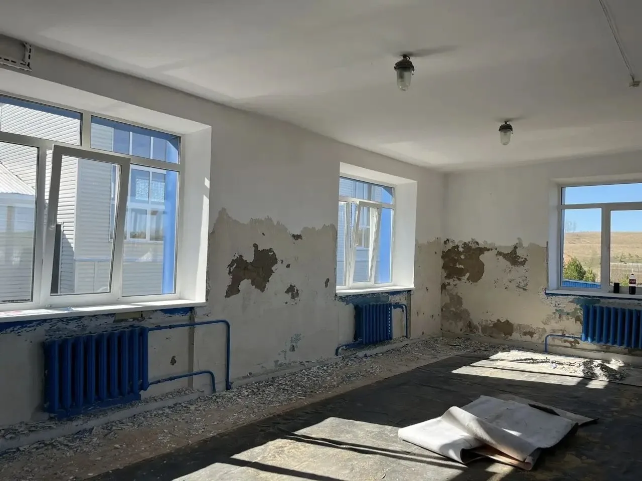 Ремонт эшләре тулы куәтендә бара