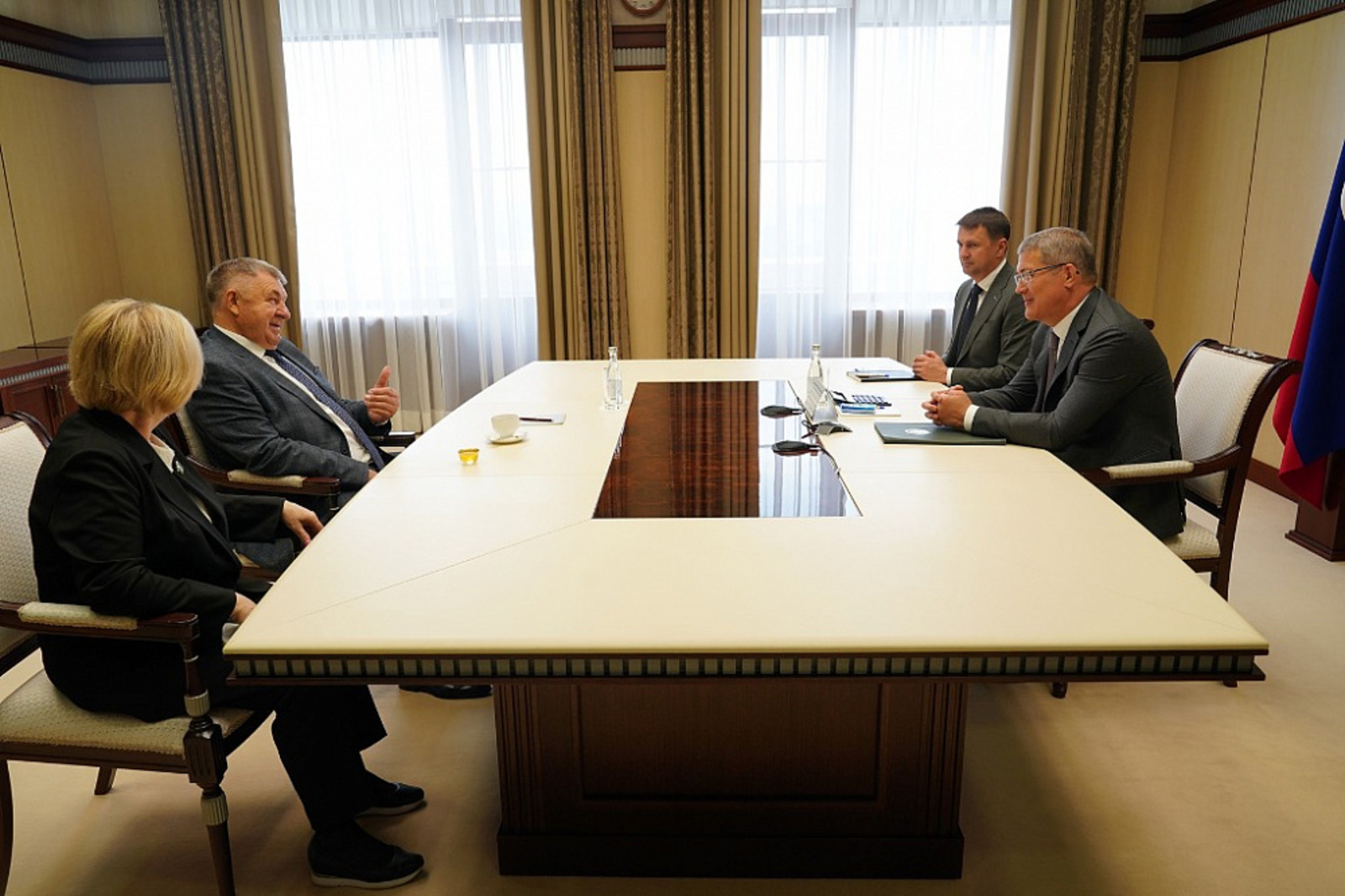 Встреча с председателем Государственного Совета – Хасэ Адыгеи Владимиром Нарожным