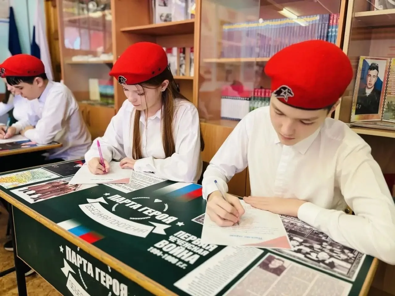 «Геройга хат» республика акциясенә кушылып