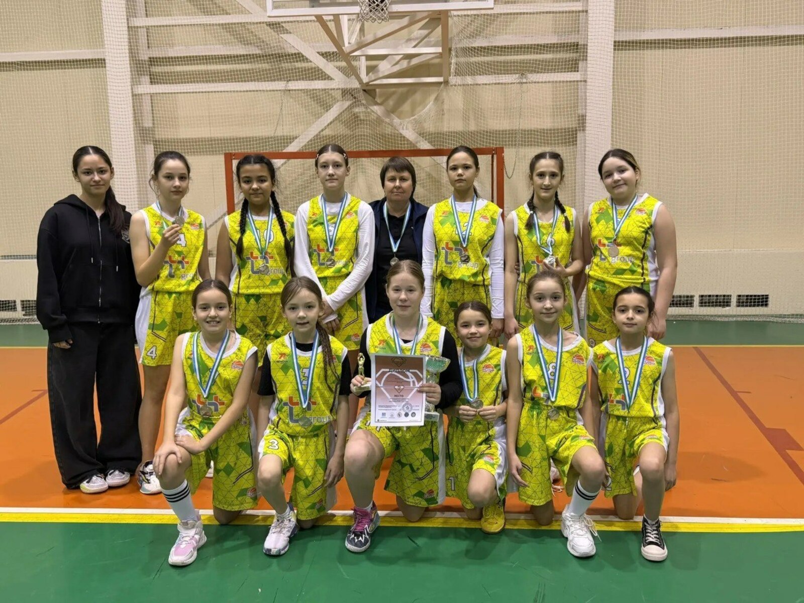 Мәктәп баскетбол лигасы: лаеклы икенче урын