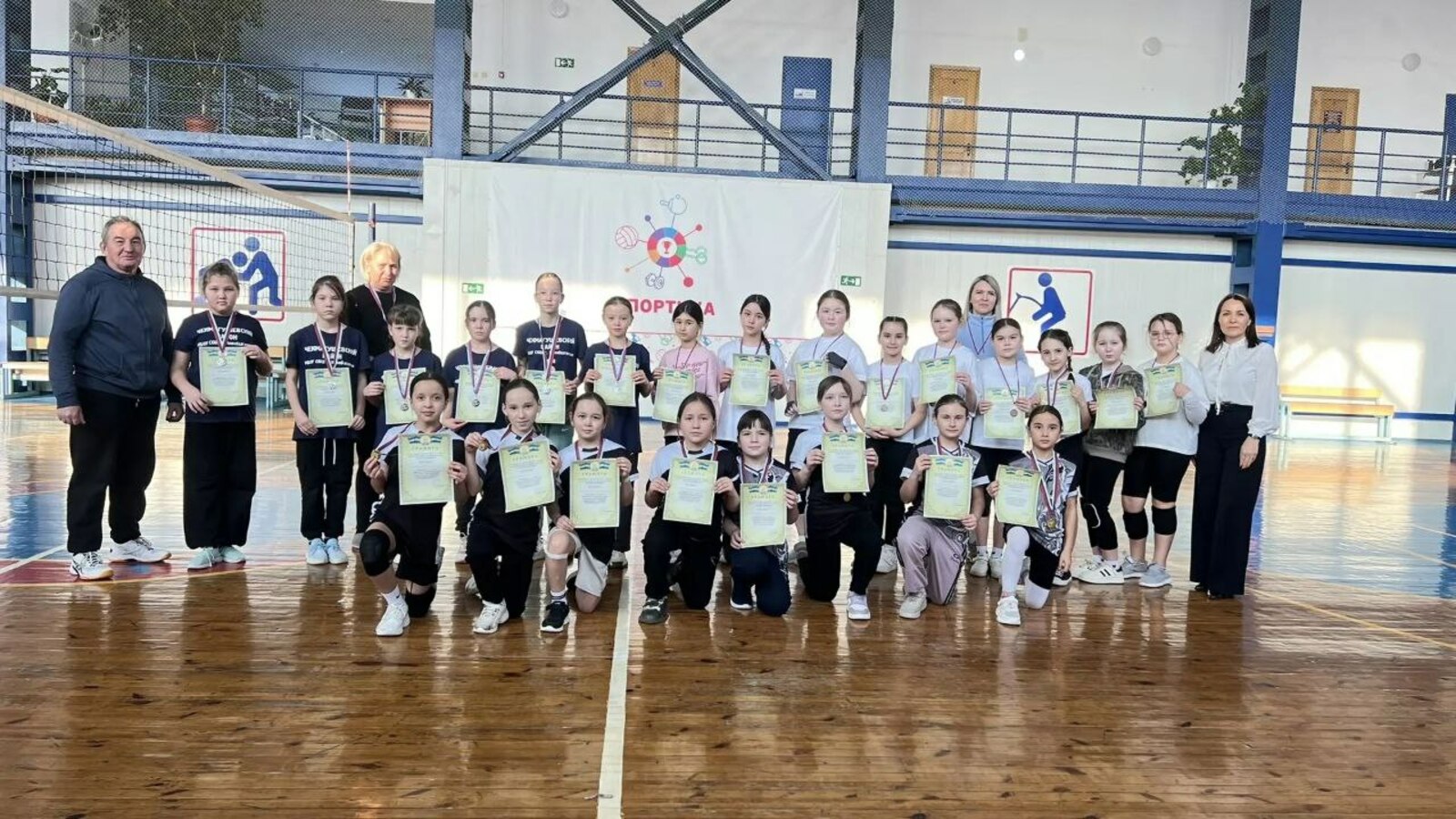 Пионербол буенча Чакмагыш районы беренчелеге