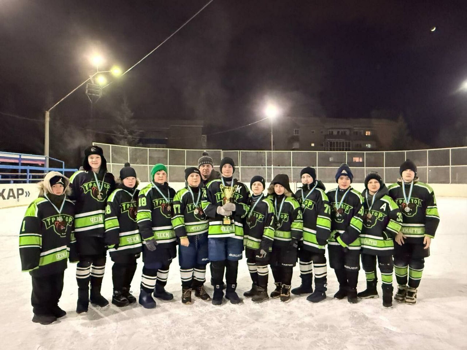 «Трактор» командасы – «Алтын шайба» призерлары!