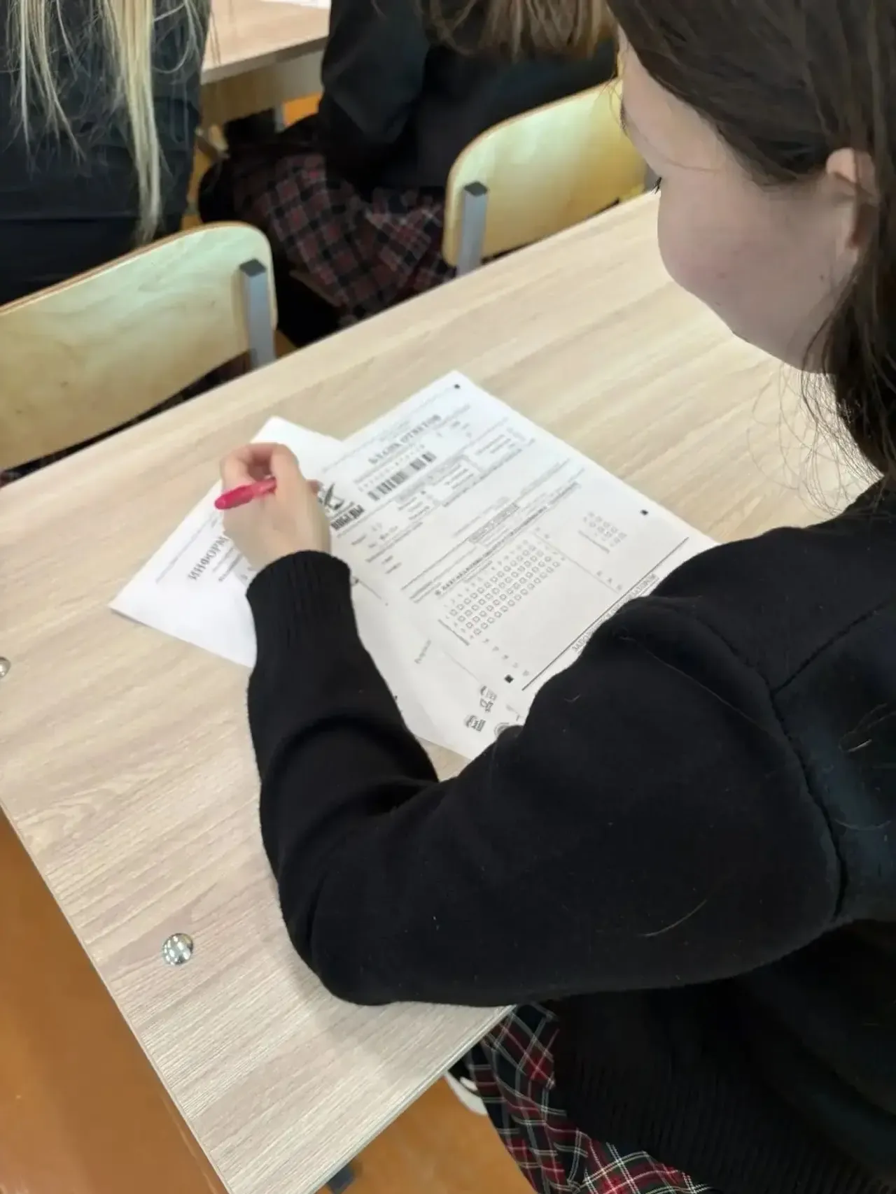 Гимназиядә "Җиңү диктанты" акциясенә кушылдылар