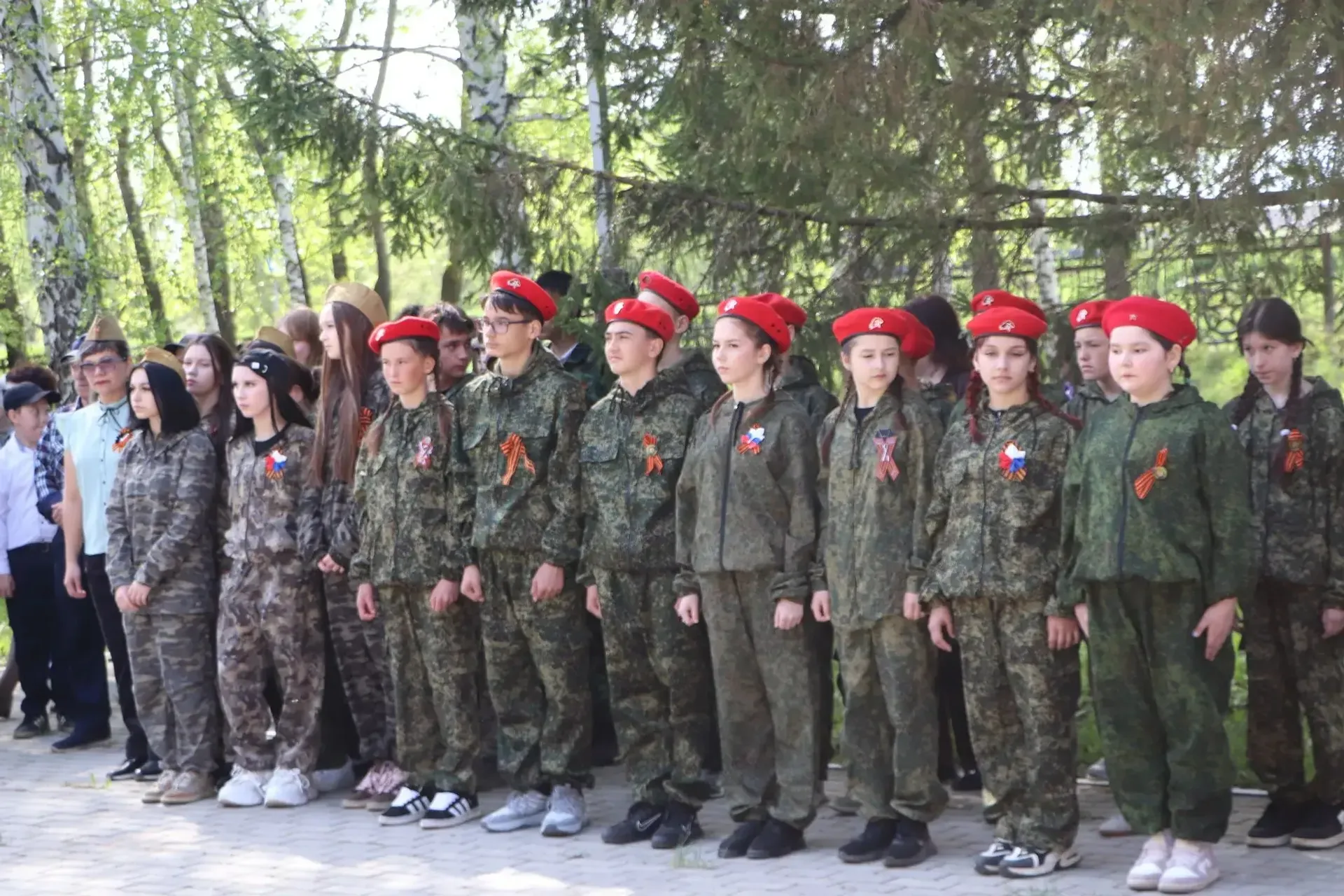 Җиңү көненә багышланган тантаналы митинг
