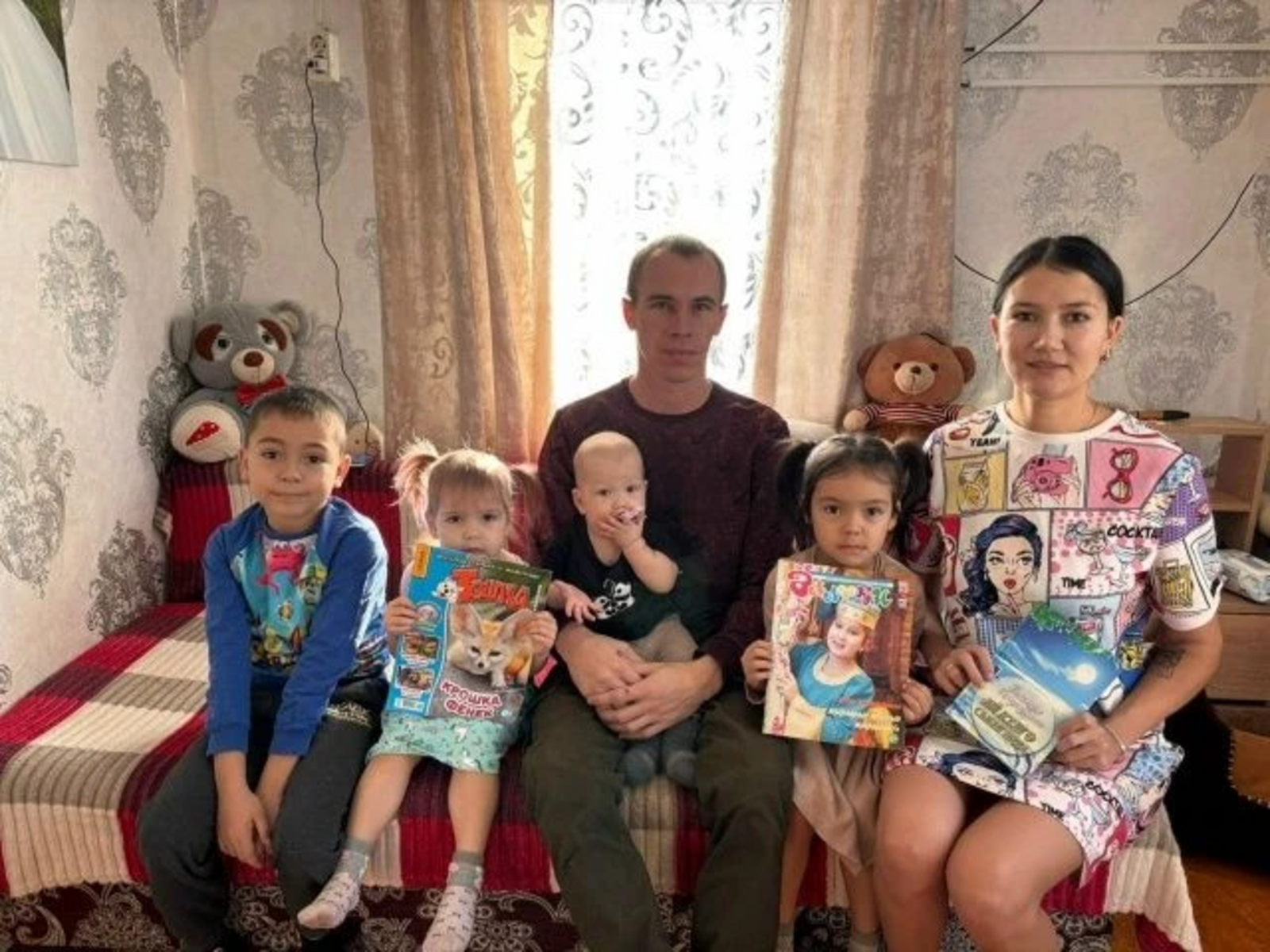 Аблай авылының үрнәкле гаиләсе