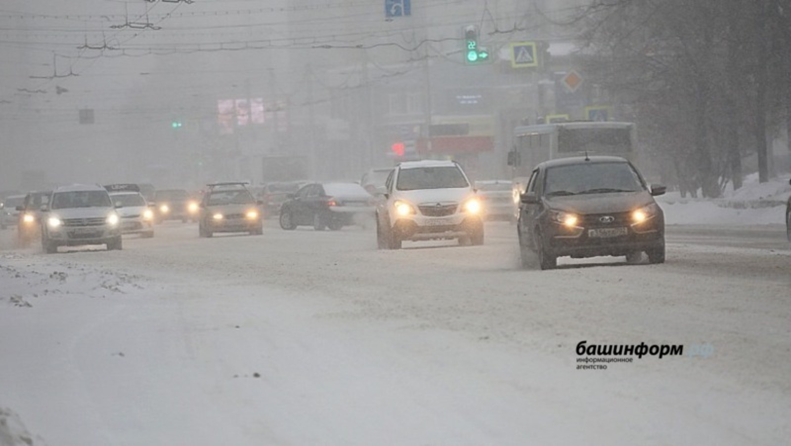 На трассах в Башкирии сняли все ограничения, связанные со снежным бураном