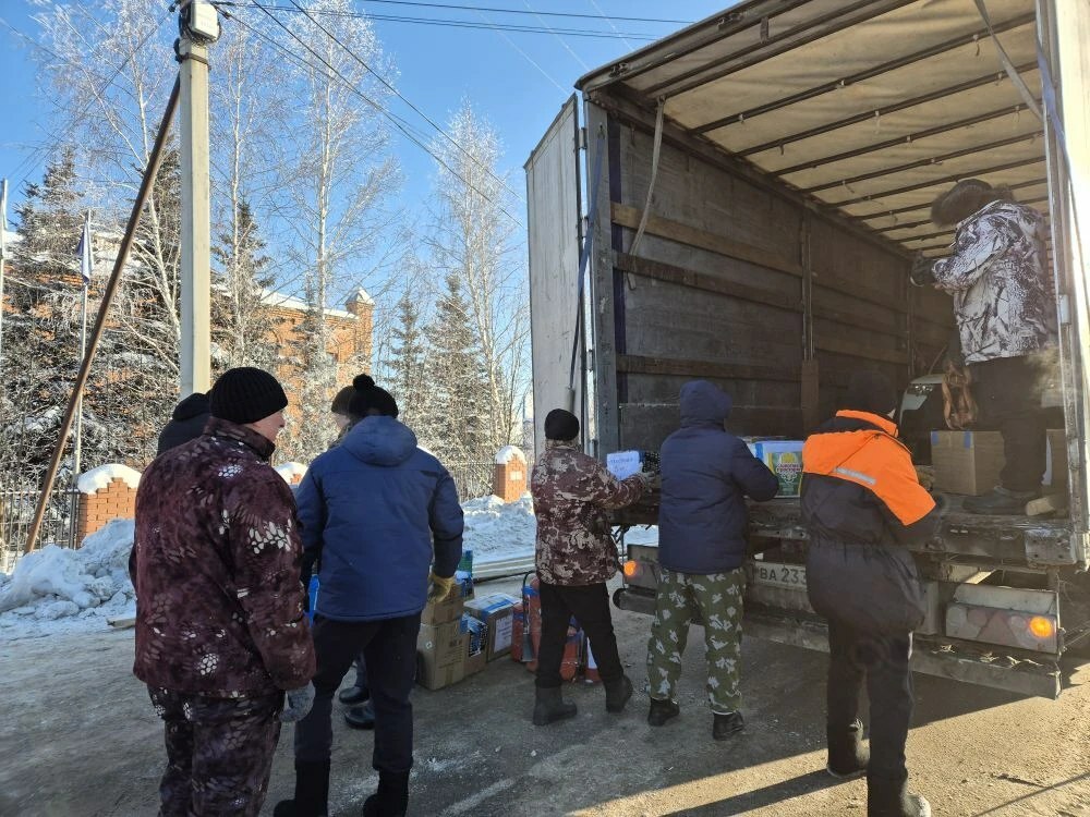 Гуманитар йөк юлга кузгалды