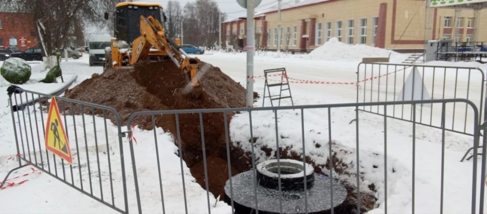 В райцентре Башкирии продолжают ремонтировать водопровод