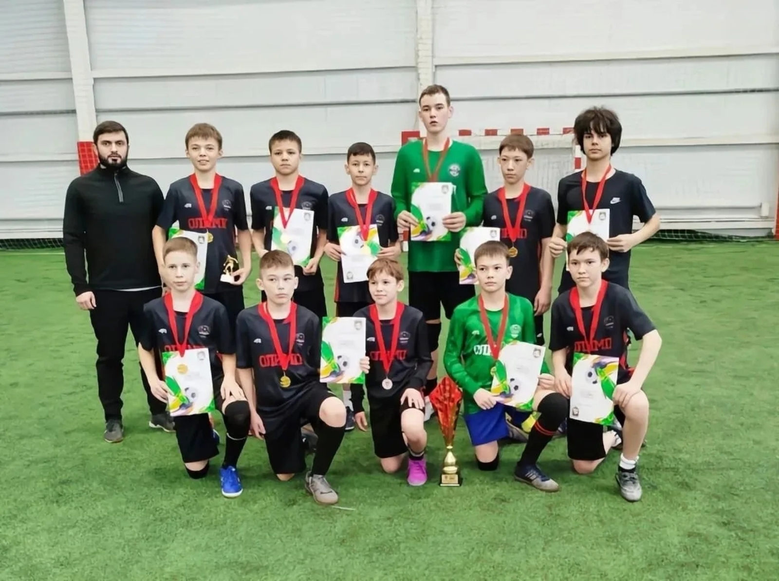 Яшь футболчыларыбыз –  Уфа футбол академиясе кубогы чемпионнары!