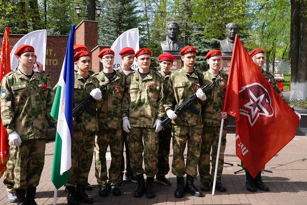 Общественное пространство создали в центре села Чекмагуш в 2020 году