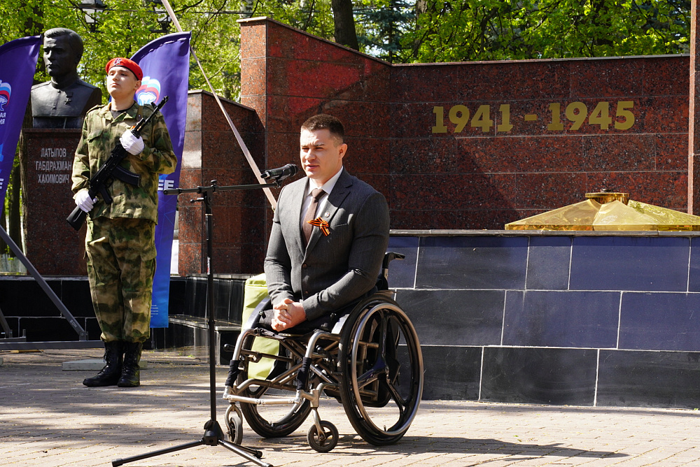 Общественное пространство создали в центре села Чекмагуш в 2020 году