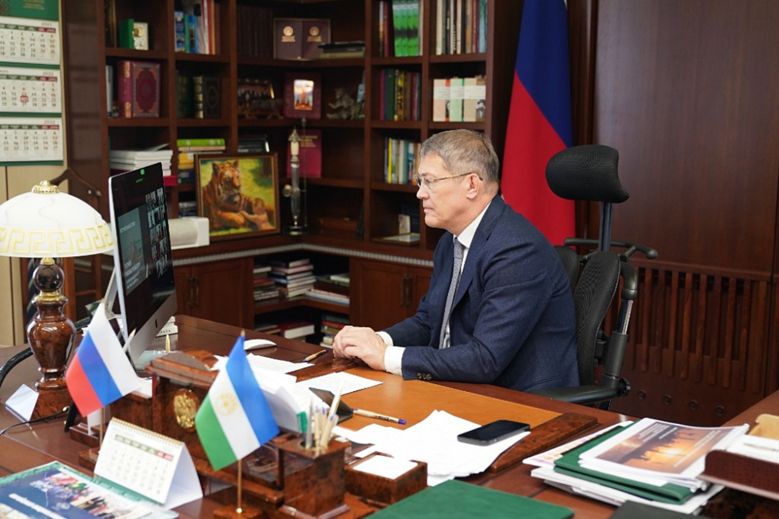 Заседание постоянно действующей комиссии по взаимодействию Башкортостана и «Башнефти»