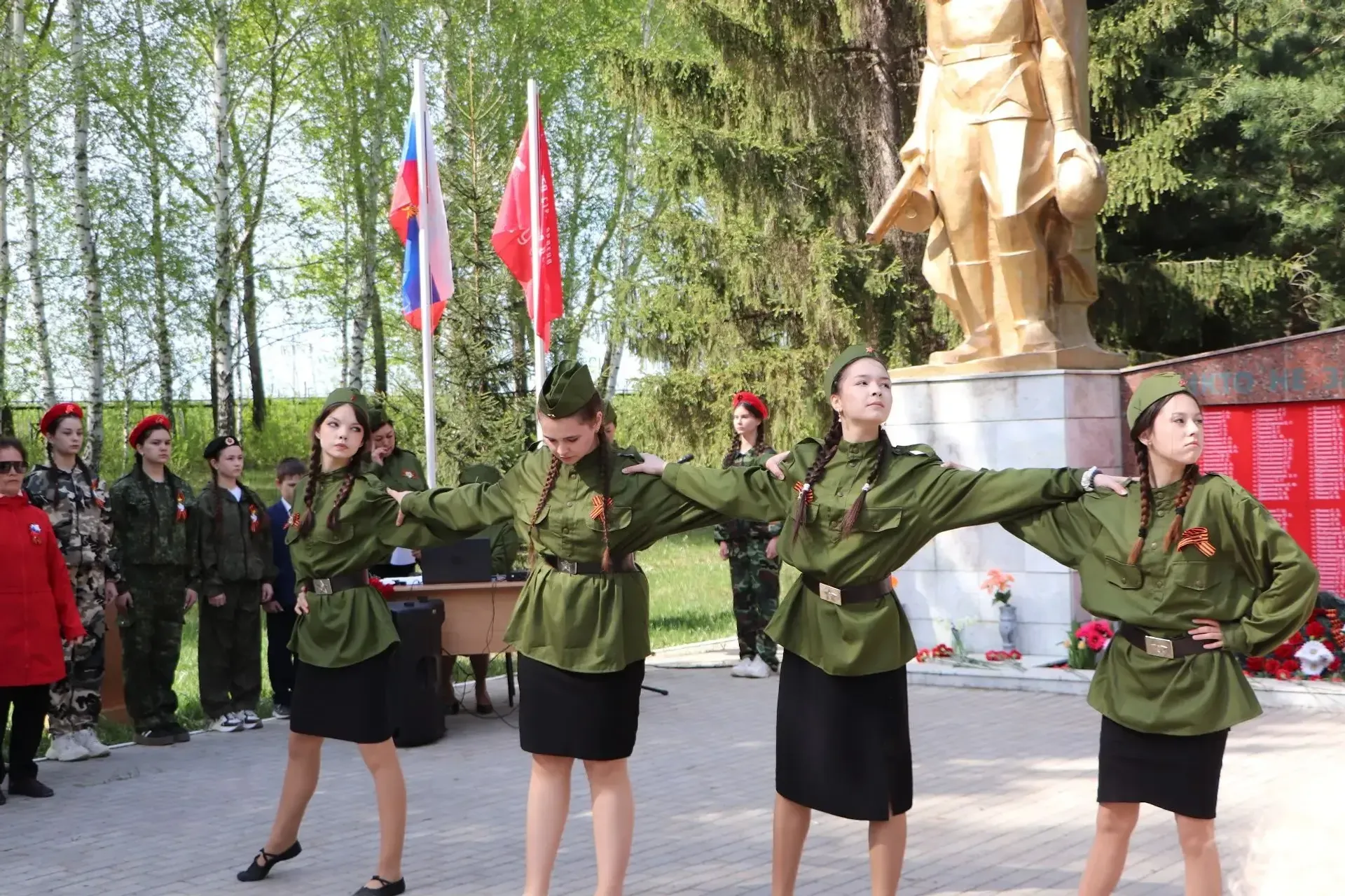 Җиңү көненә багышланган тантаналы митинг