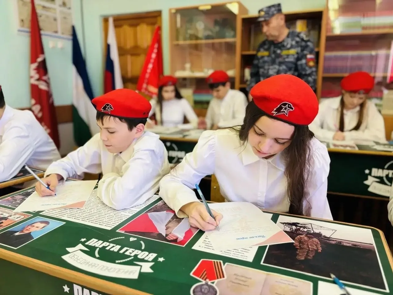 «Геройга хат» республика акциясенә кушылып